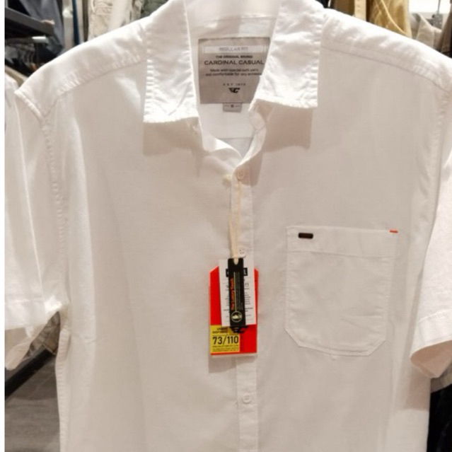 kemeja putih by Cardinal Casual Original