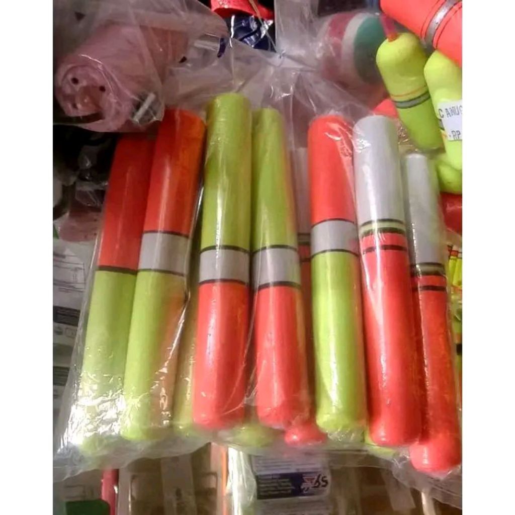 pelampung pancing busa panjang