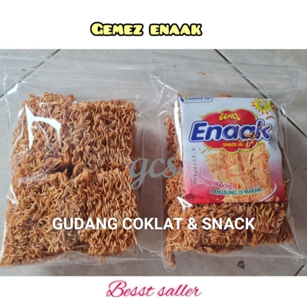TERMURAH SNACK MIE GEMEZ ENAAK 200gr