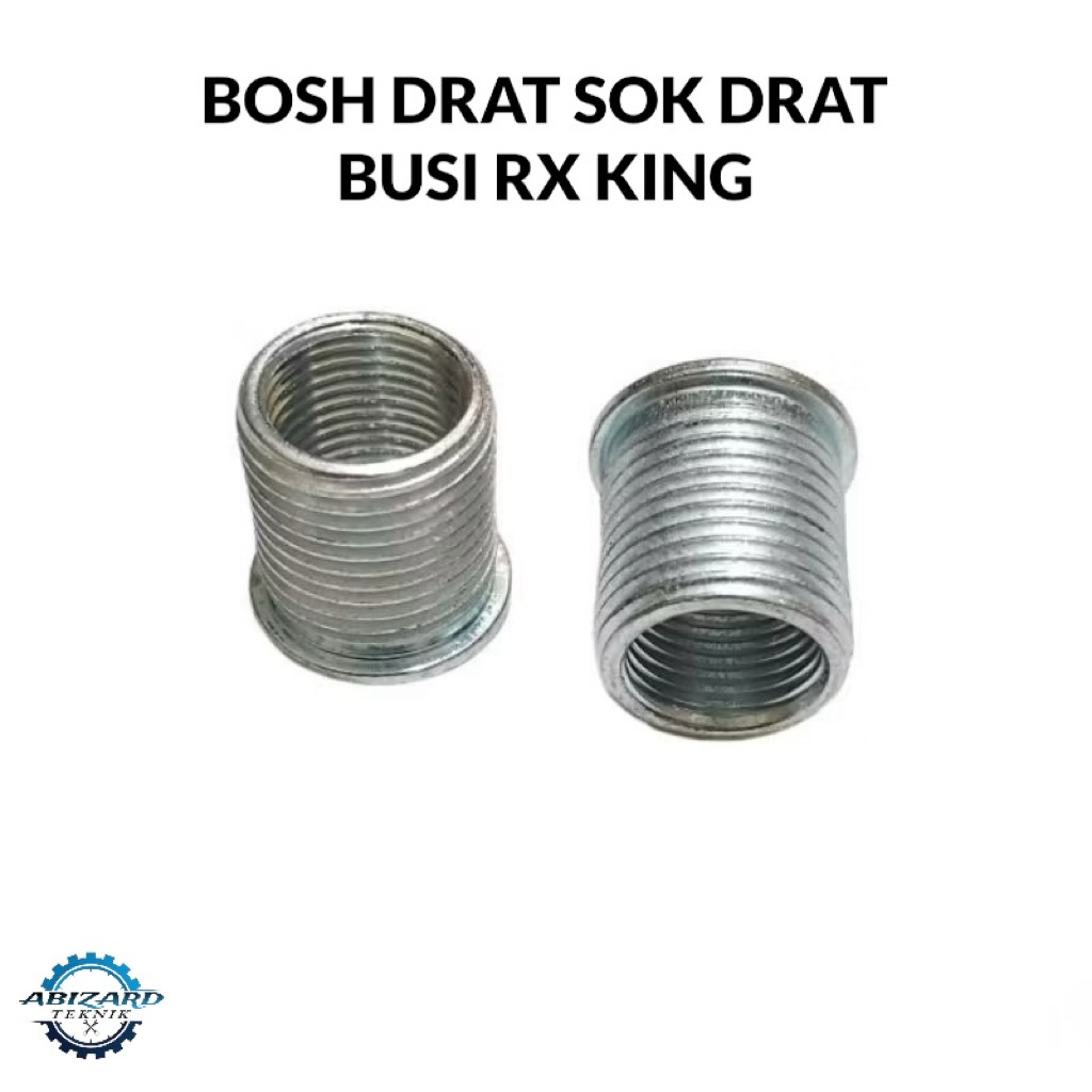 sok drat bosh derat busi rx king 2tak (drat luar m18×1.5 drat dalam m14×1.25)