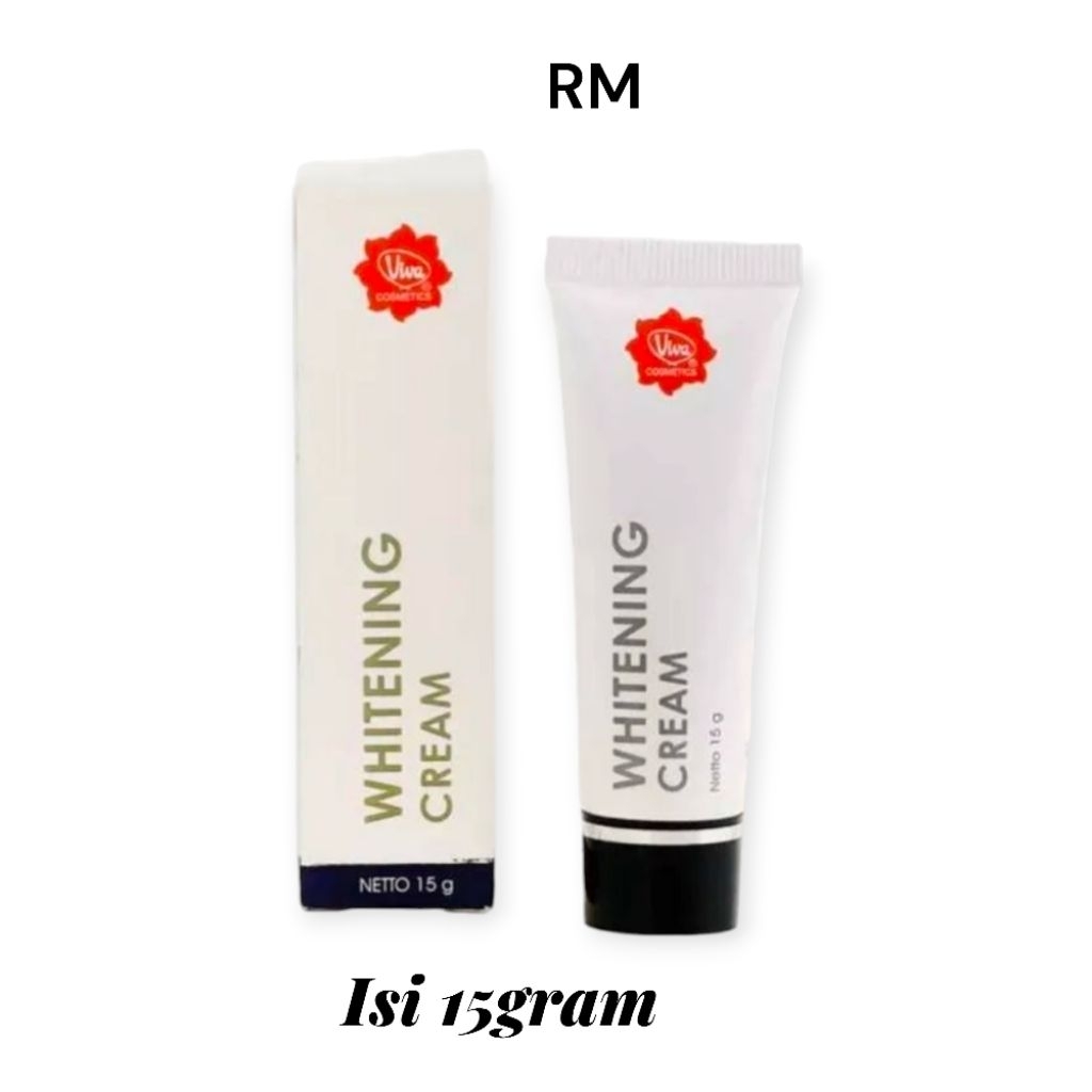 VIVA WHITENING CREAM 15ML//FLEK HITAM
