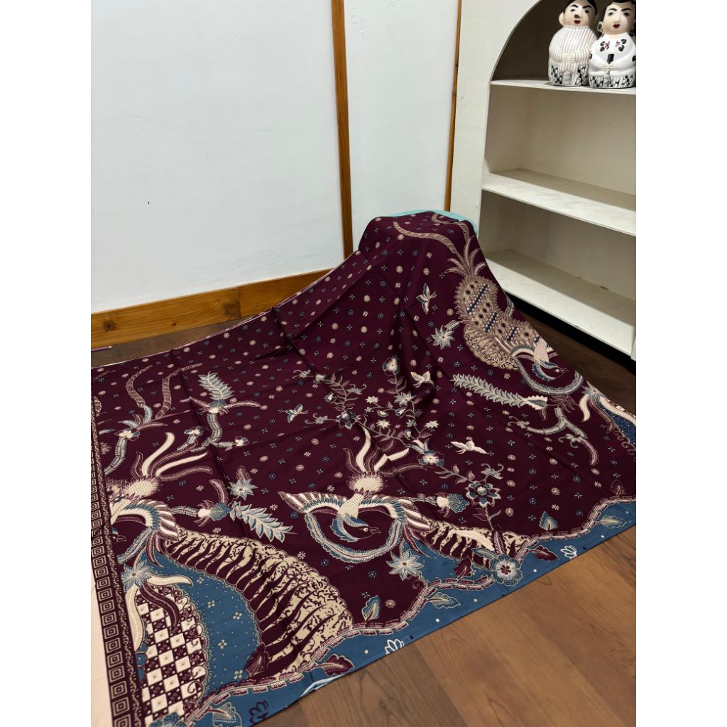 Kain Batik Solo Katun premium hitam