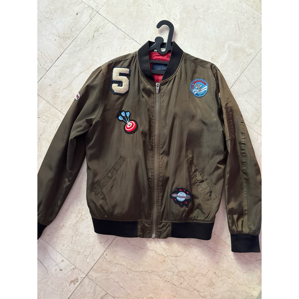 zara bomber jacket