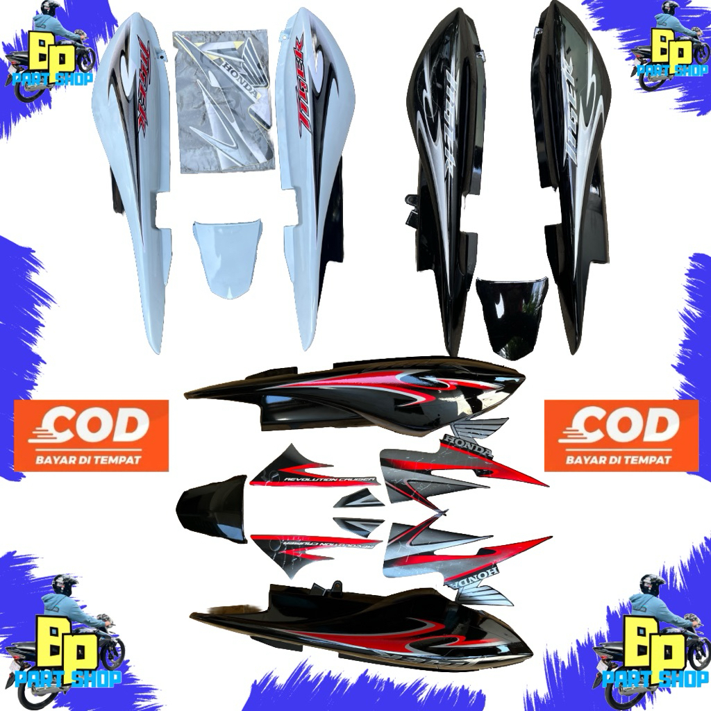 Set Cover Body Tiger Revo