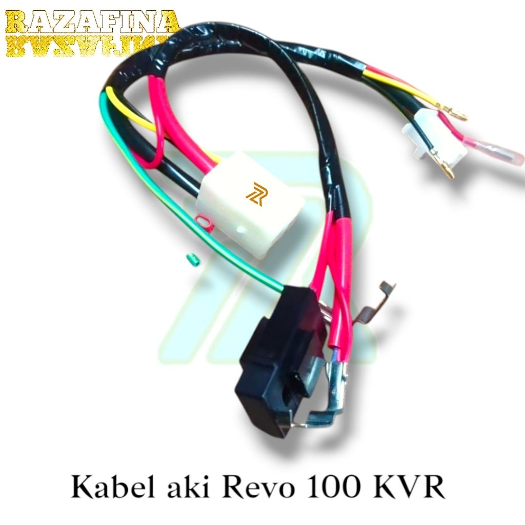 Kabel Body Bagian Aki Kabel Aki Set Honda Revo Lama Revo 100 KVR Revo Lancip Karbu Best Quality