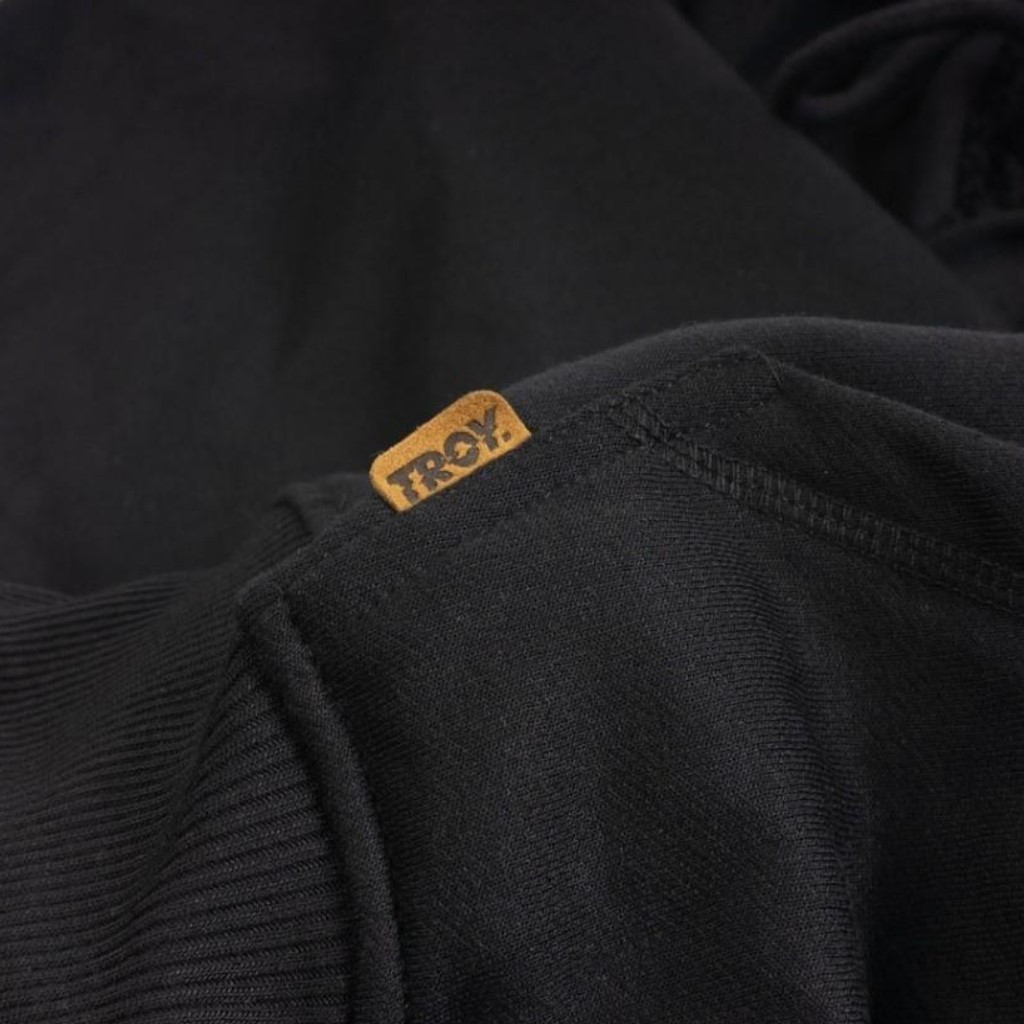 Troy Company Hoodie Boxy Oversize Black Orbit - Hoodie Boxy HB 2584