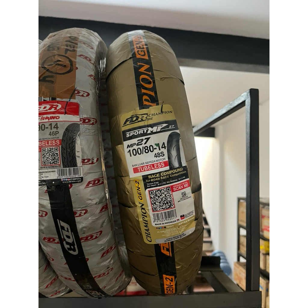 ban fdr mp27 100/80-14