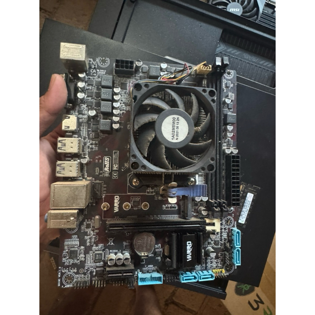 ryzen 5 5600g dan varro a320m