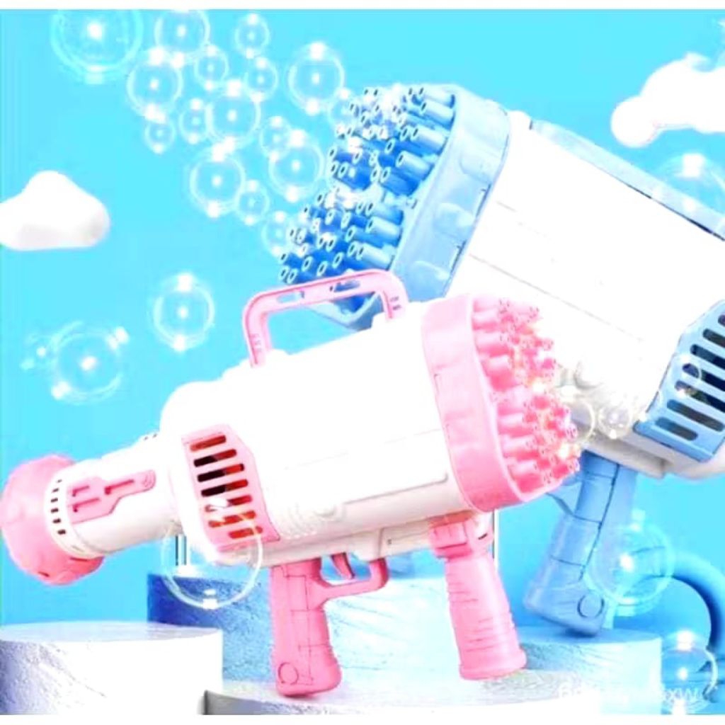 Bubble gun Basoka Gelembung - Bubble Rocket Machine -  Gelembung Bazoka Sabun RUMAH_UNIK