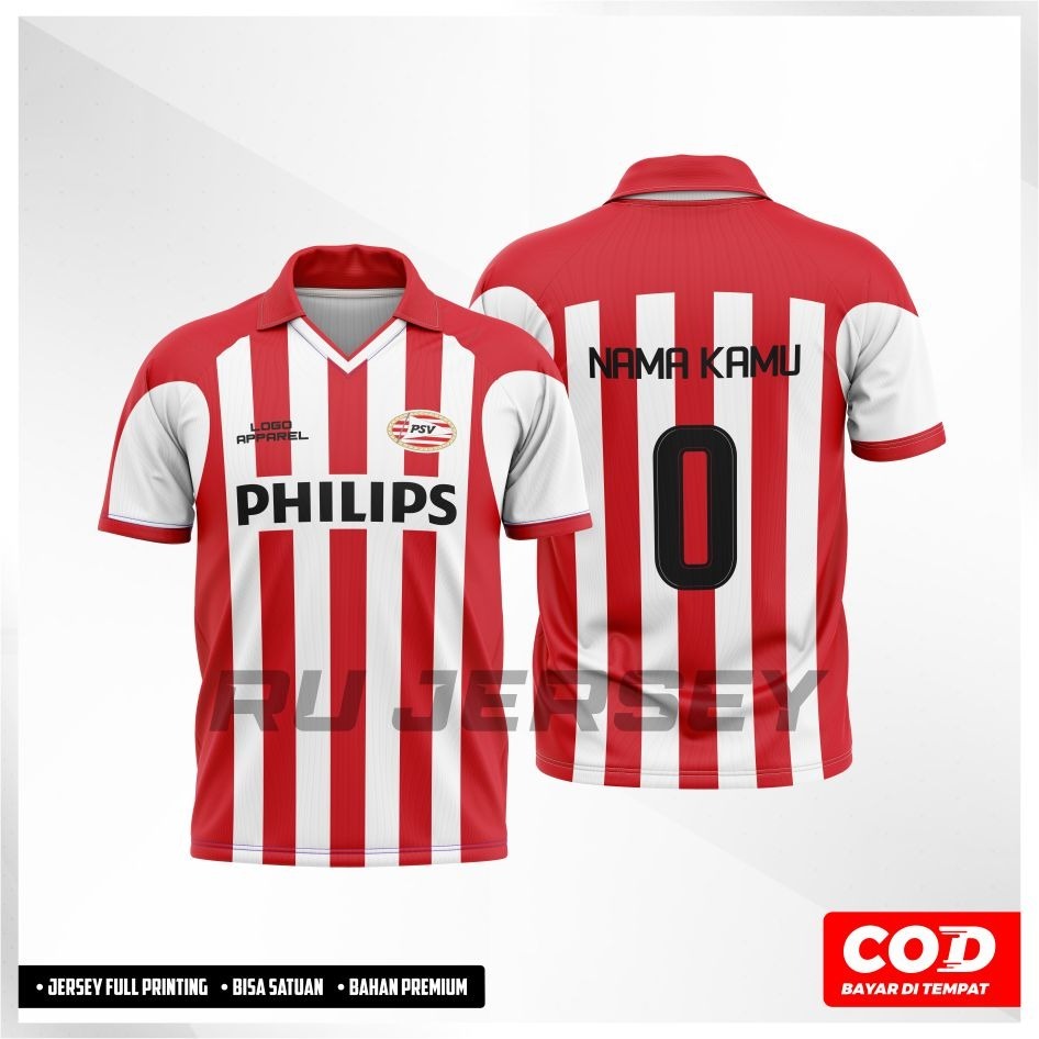 Jersey PSV 2000/2001 Retro Full Printing