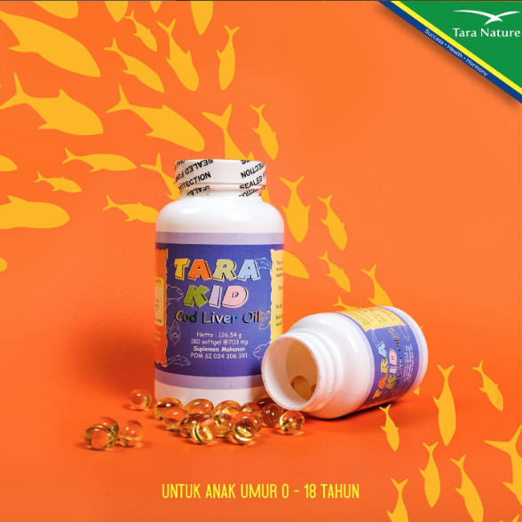 TARA KID Vitamin A D DHA Suplemen Anak