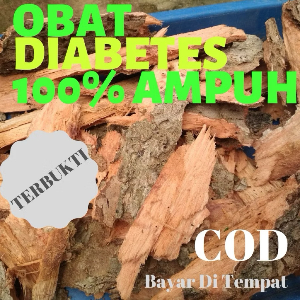 Obat Diabetes Herbal Alami - 500 g Kulit Kayu Pohon Duwet Juwet Jamblang