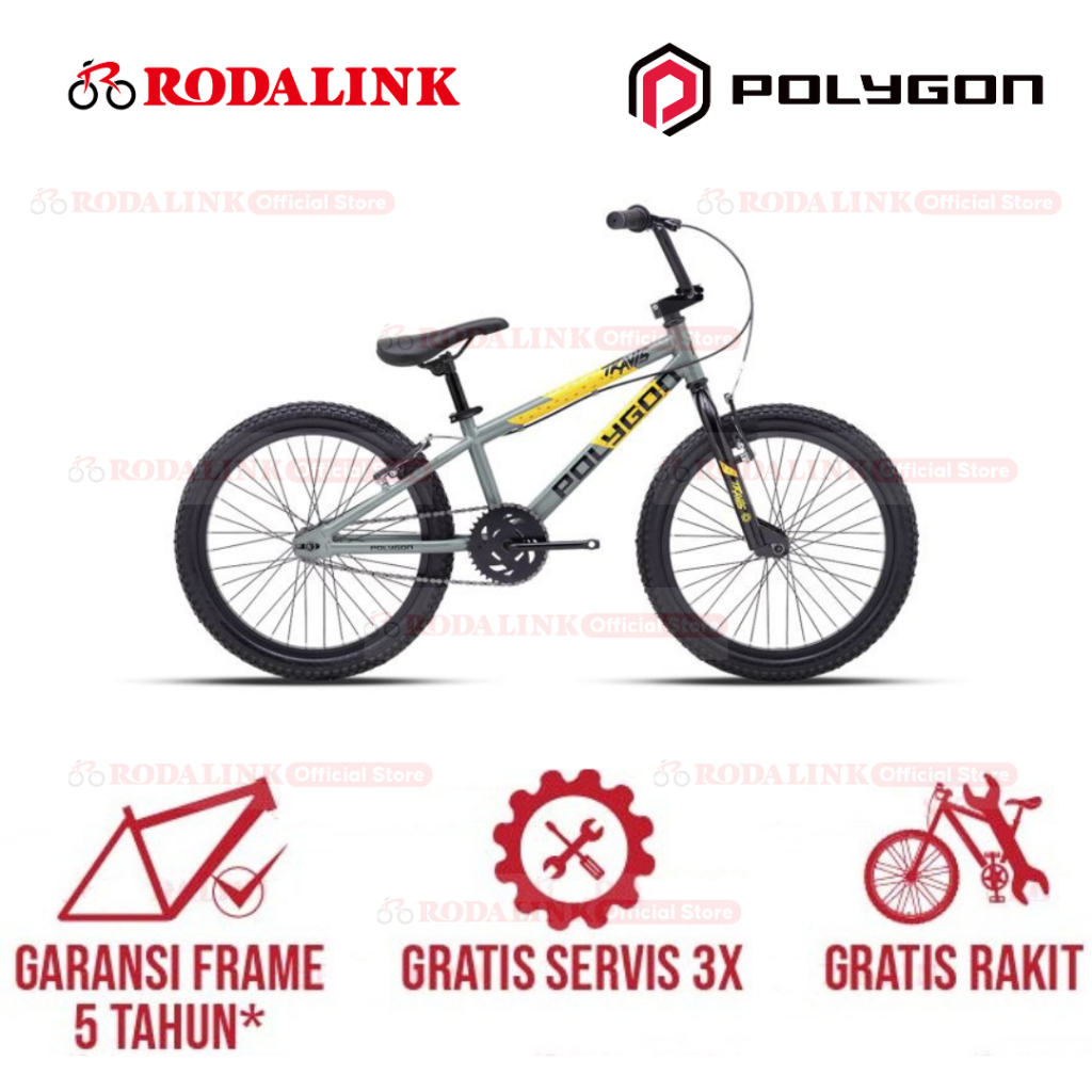 Polygon Sepeda Anak BMX Travis 20" | Sepeda BMX Junior