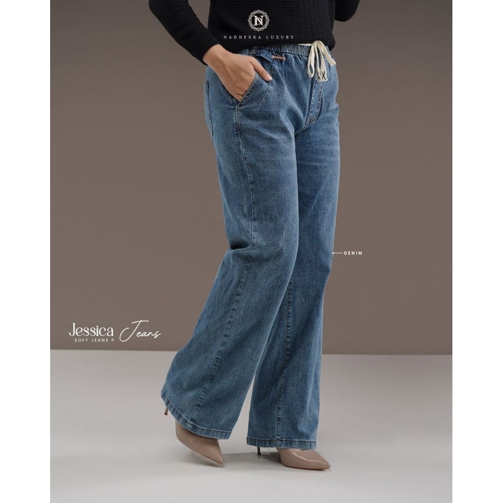 JESSICA JEANS||SOFT JEANS PREMIUM||NADHEERA LUXURY