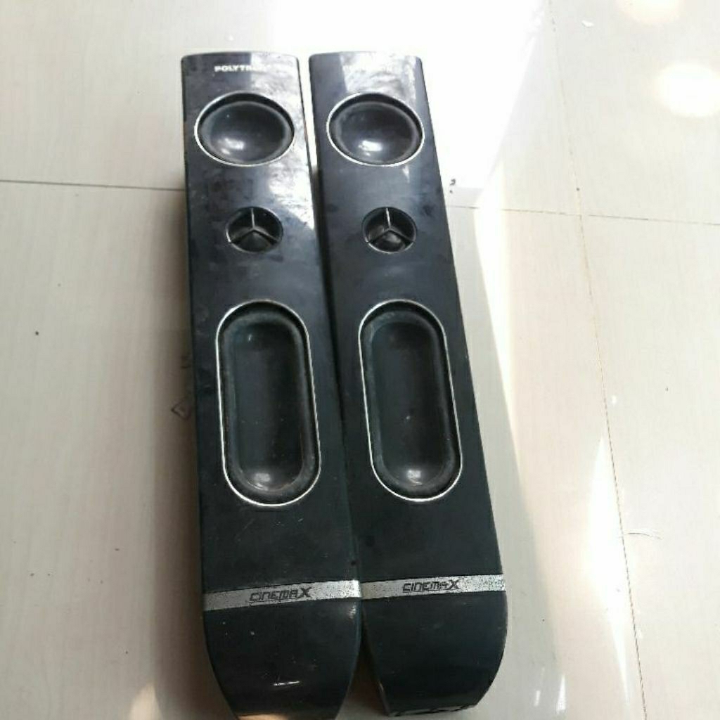 Speaker tower polytron t,45 cm L,11,5 cm original menggelegar,TANPA KAKI harga per biji