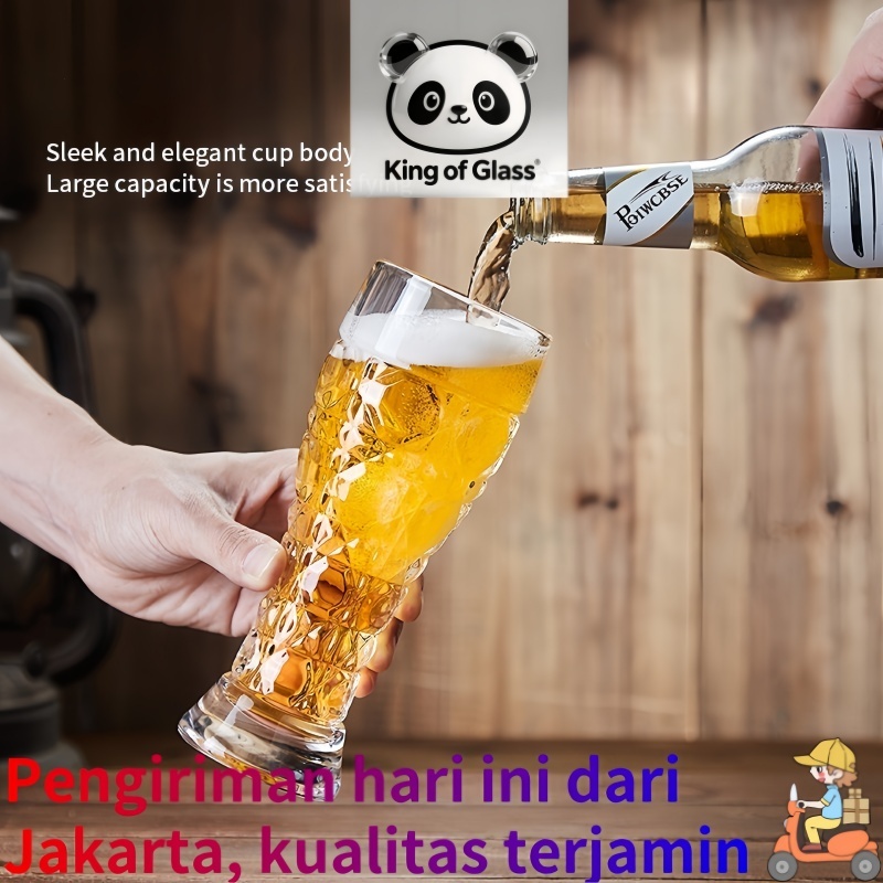 Gelas Bir Kaca Gelas Minum Champagne Beer Glass Gelas Minum Kaca Estetik Gelas Bir Aesthetic Castell