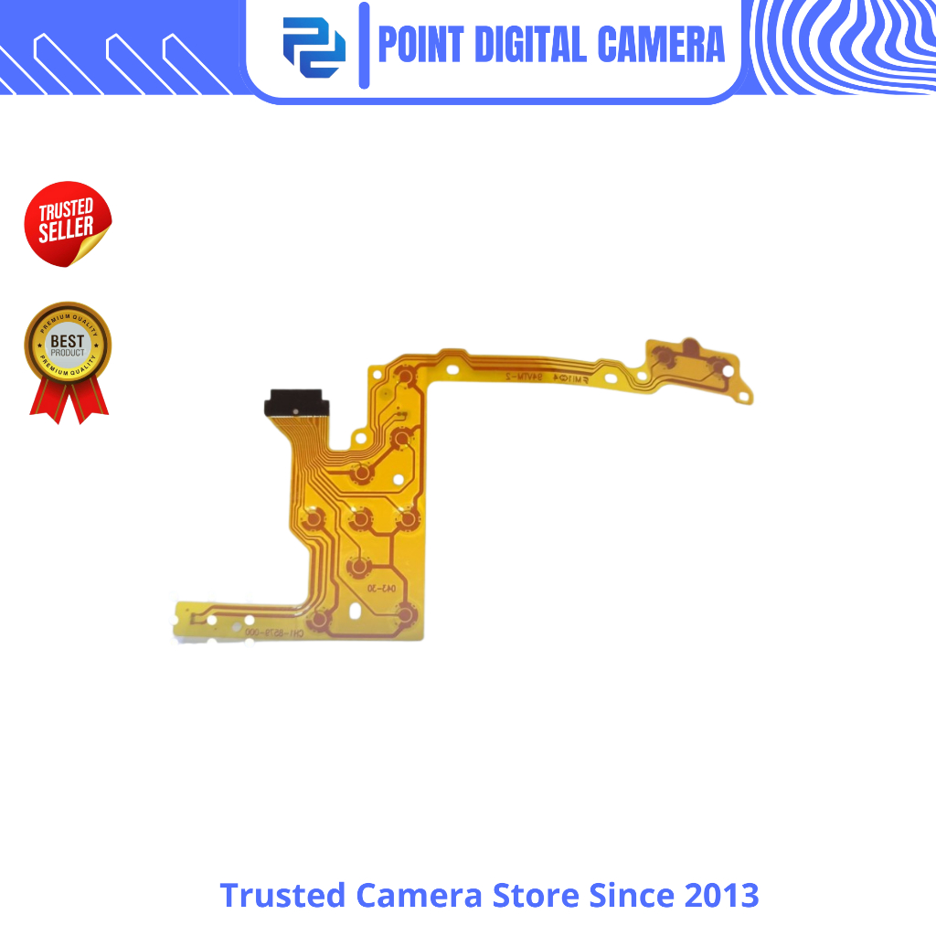 flex keypad key button tombol menu canon 1000D