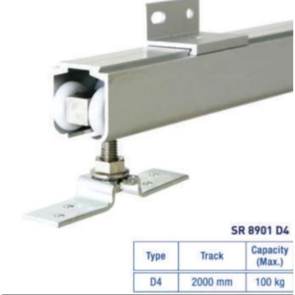 Rel Sliding Pintu Geser Dekson SR 8901 D4 (2 Meter) Aluminium Besi