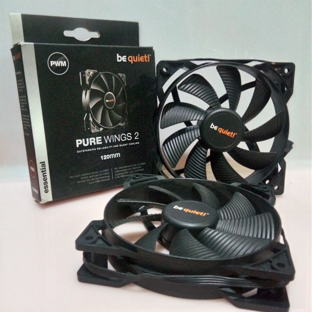 be quiet Pure Wings 2 – 120mm Fan Radiator/casing - 2pcs second.