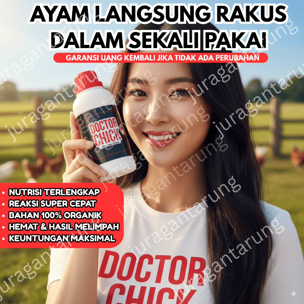 [RAKUS DALAM SEKALI PAKAI],Vitamin Ayam Kampung,Vitamin Ayam Kampung Cepat Besar,Reaksi Tercepat 