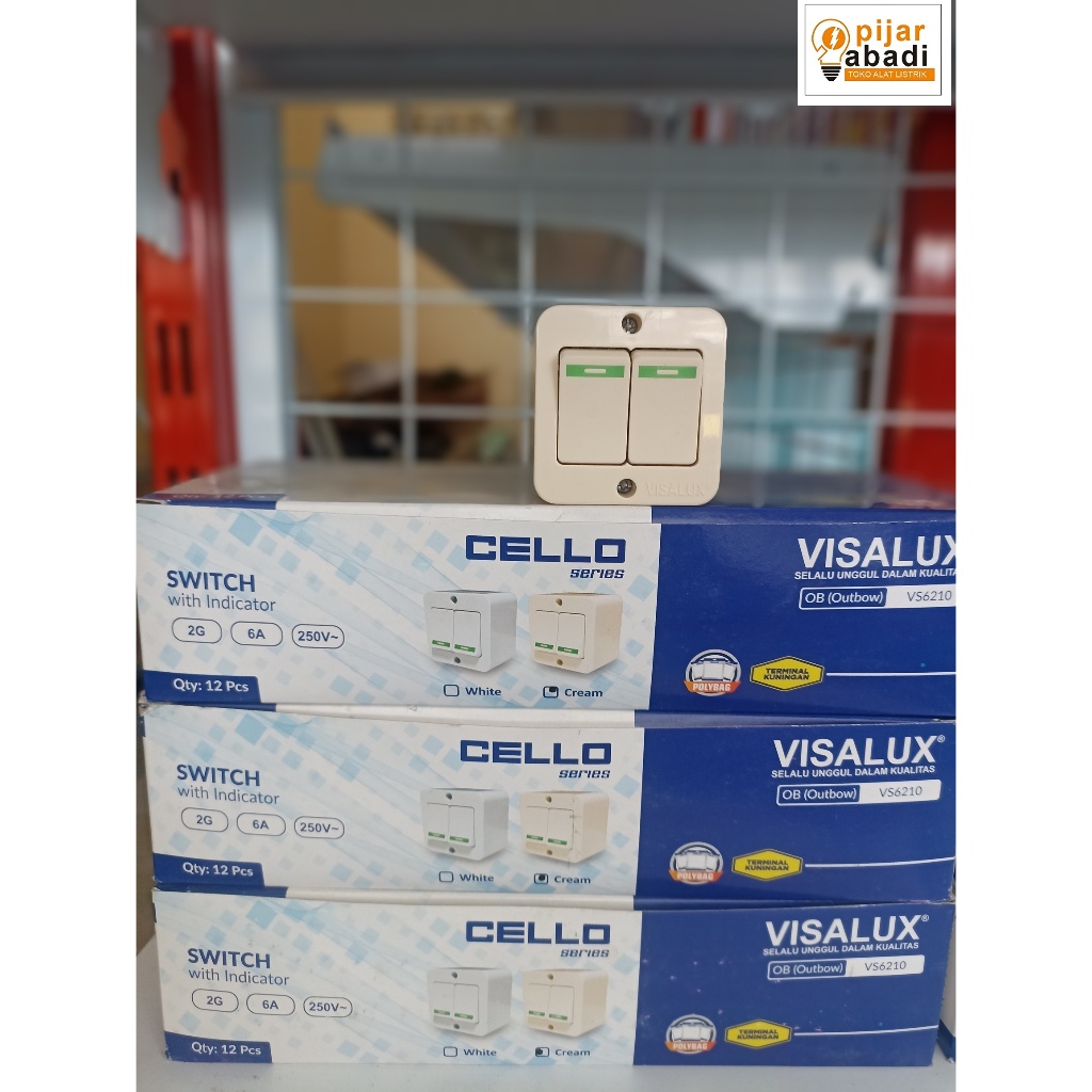 SAKLAR DOUBLE/ SAKLAR GANDA VISALUX OB