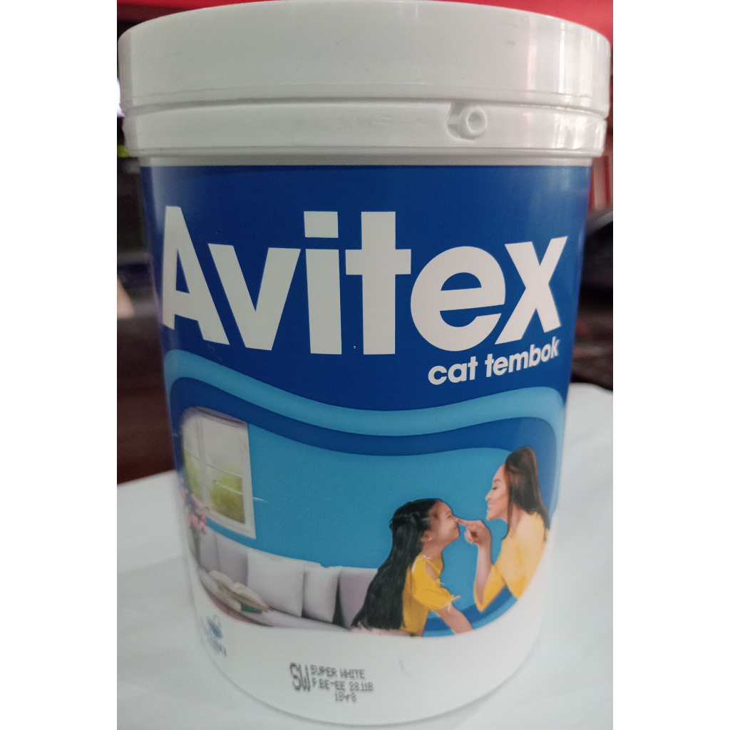Cat Tembok Interior Avitex Emulsion SW Super white