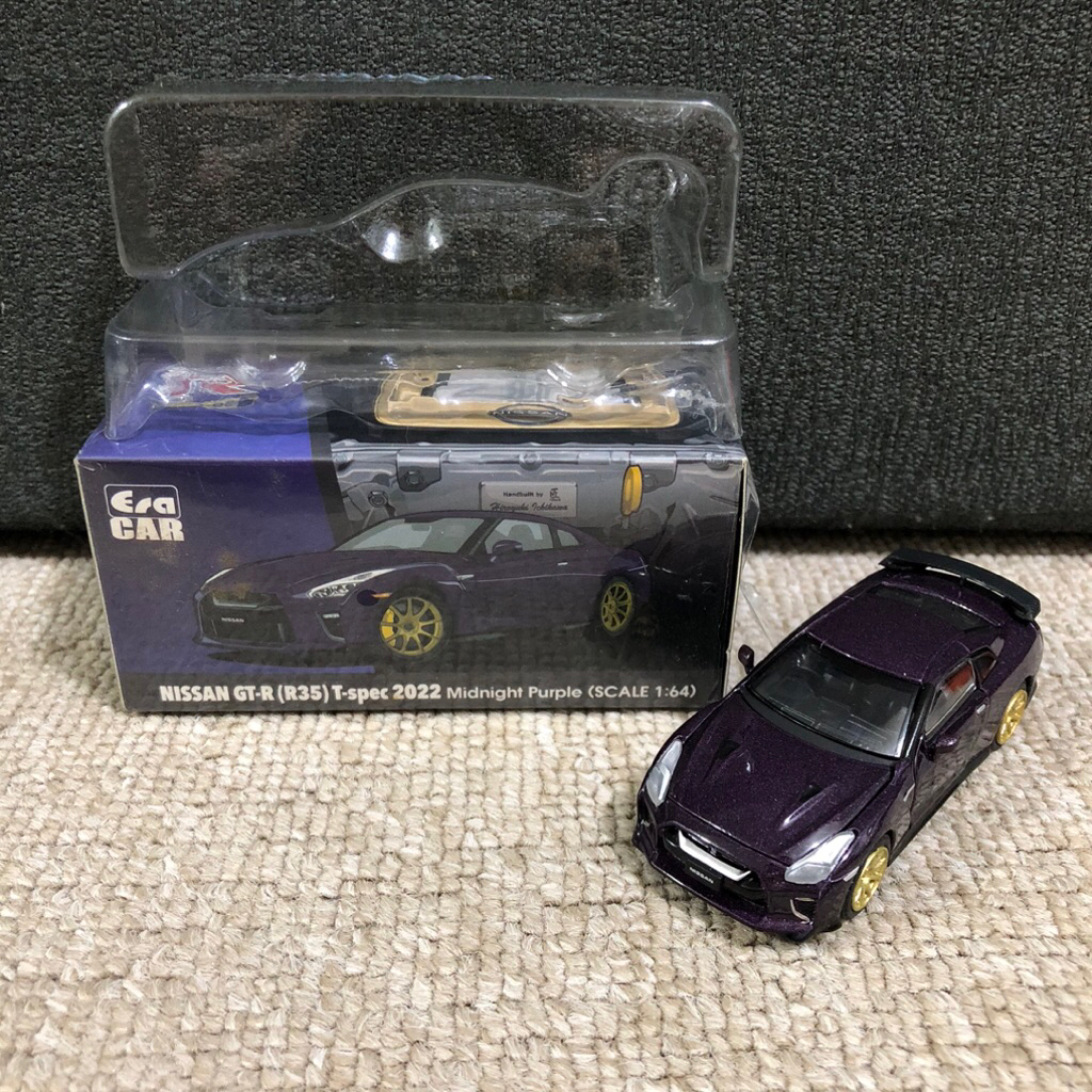 Era Car Nissan GTR R35 T-Spec 2022 Midnight Purple 1/64