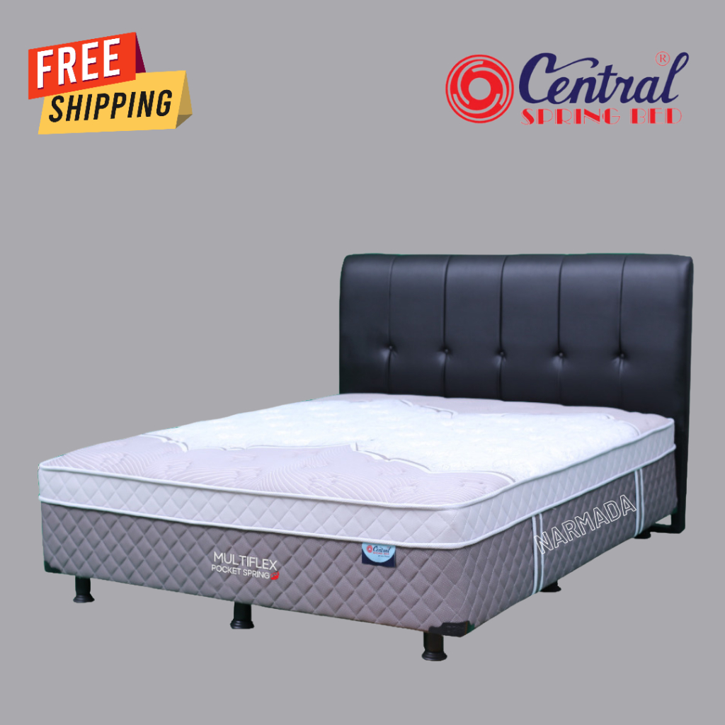 CENTRAL SPRINGBED MULTIFLEX + HEADBOARD BONITA 120/140/160