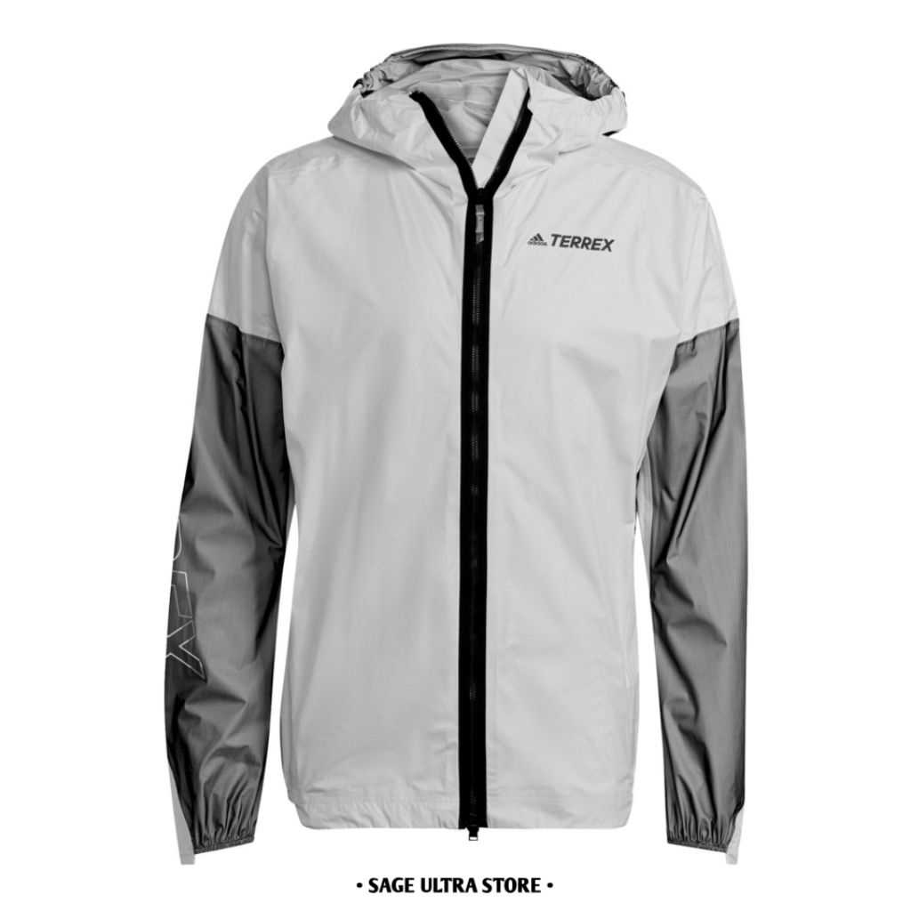 Jacket Adidas Terrex Agravic Pro Trail Running Rain Waterproof Ultralight Jaket Men Pria Original Ou