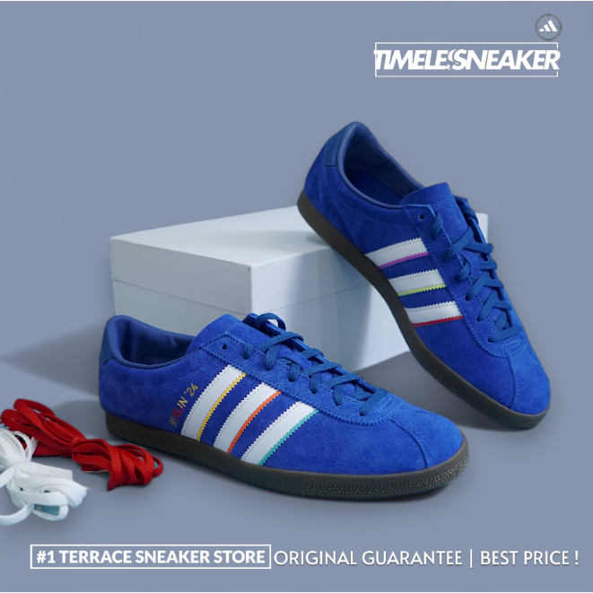 ADIDAS ORIGINAL BERLIN'24 MADE IN GERMANY #IG2108 BLUE / WHITE