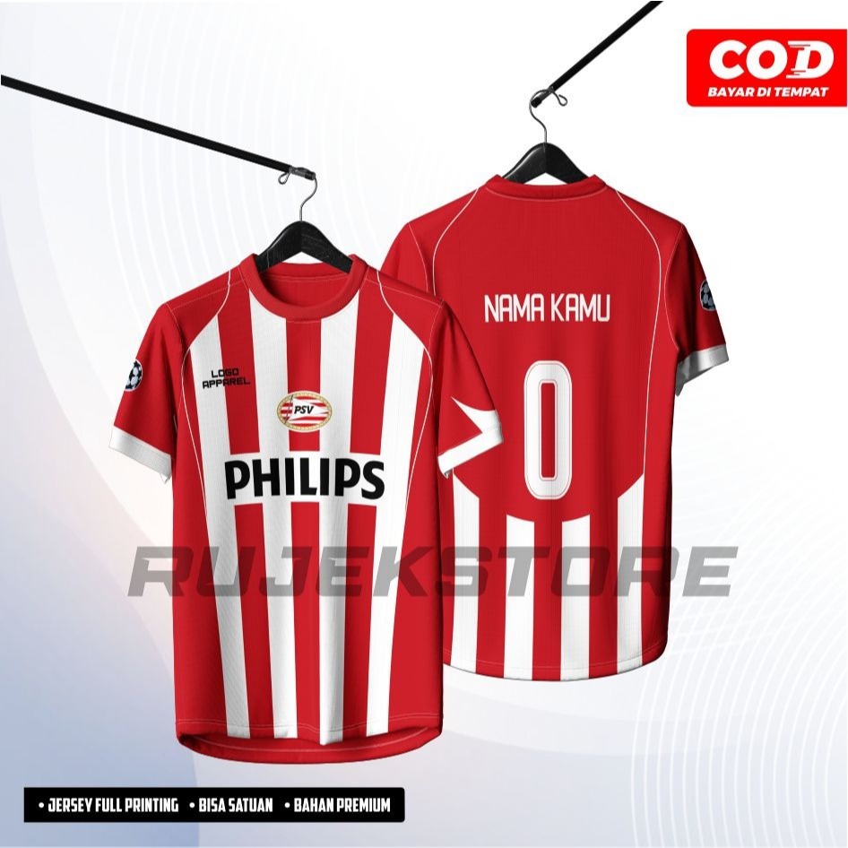 Jersey PSV Eindhoven 2004  Full Printing