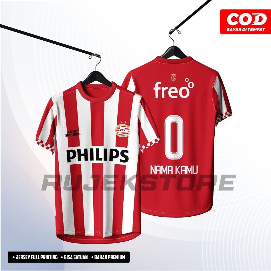 Jersey PSV Eindhoven 2012 Full Printing