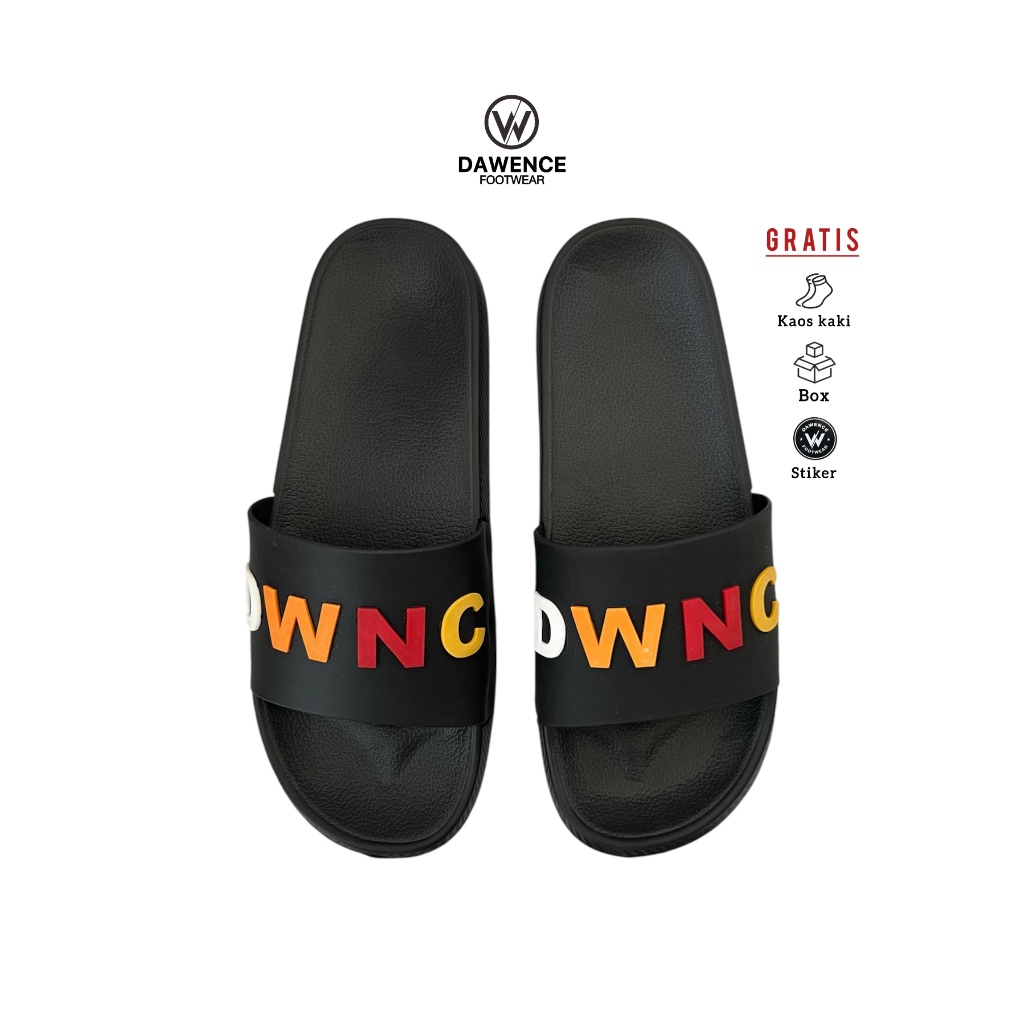 DAWENCE Piero Sandals - Sandal Sendal Selop Slip On Casual Pria Wanita original Terlaris Termurah