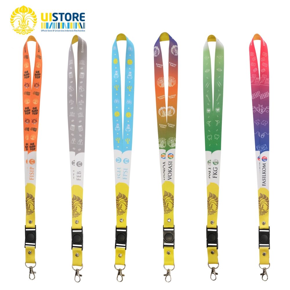 UI STORE | Lanyard All Faculty UI | Official Merchandise of Universitas Indonesia