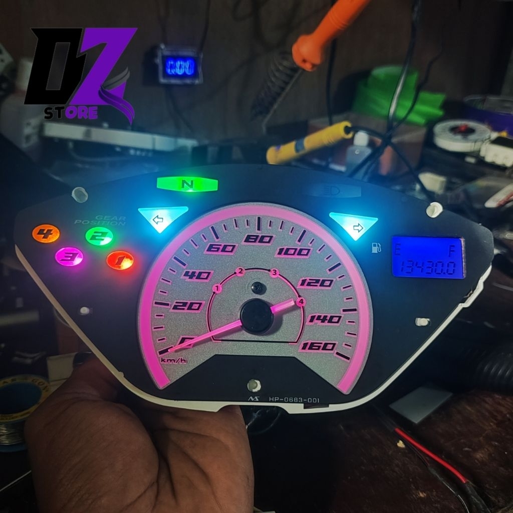 spidometer supra x 125 costum original