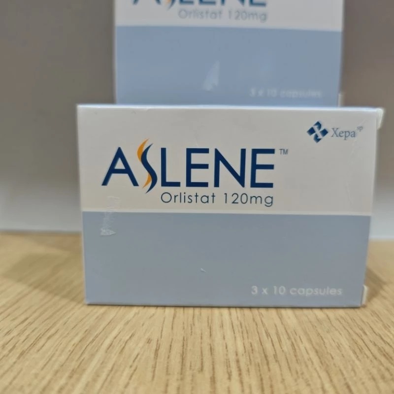 aslene orlistat 120mg 30KAPSUL penghancur peluntur lemak obat