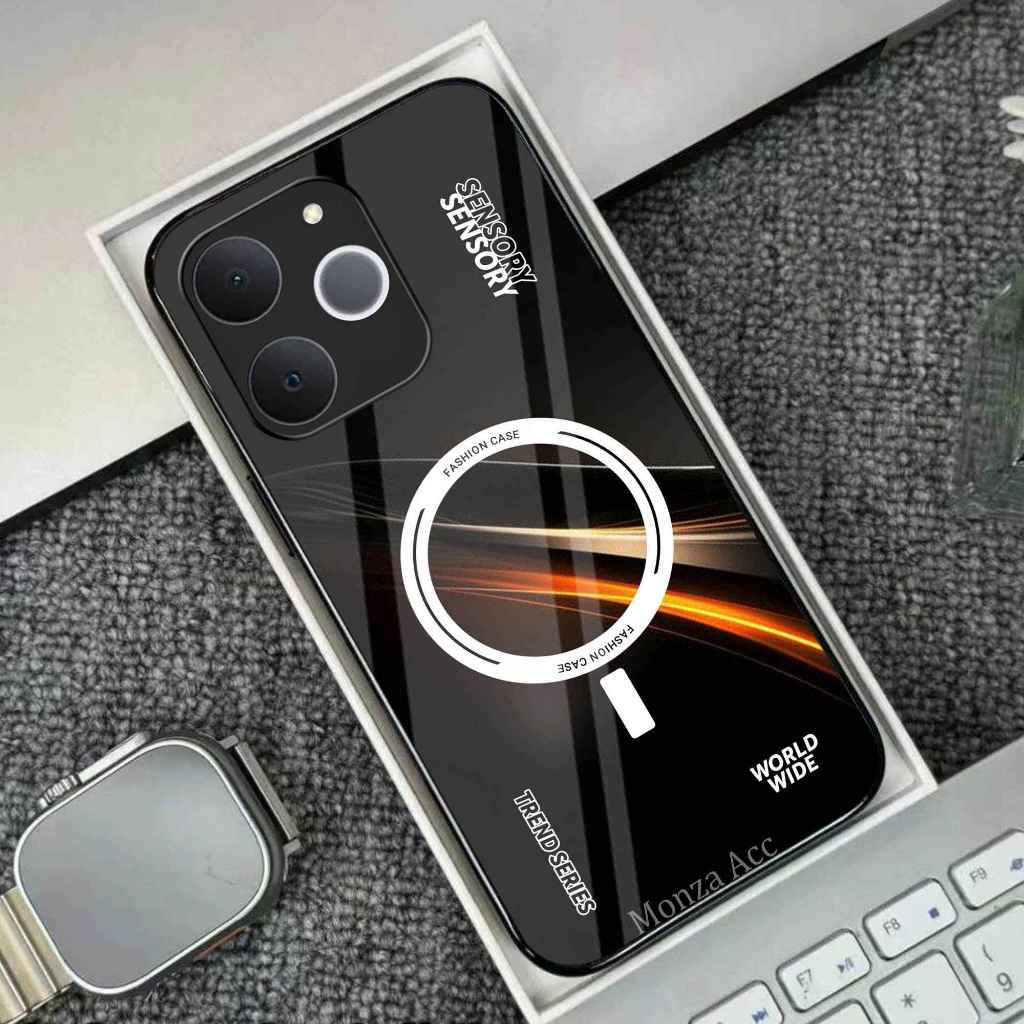 Softcase Glass Kilau Untuk Realme Note 70 /70T  Terbaru - Casing Hp Realme Note 70 /70T   - N03