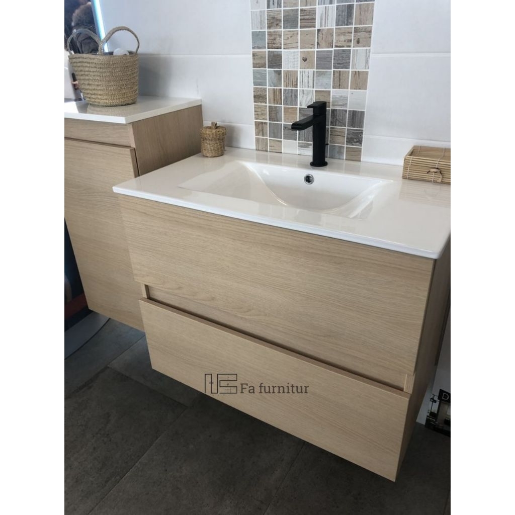 Kabinet Wastafel Minimalis 2 laci / kabinet wastafel