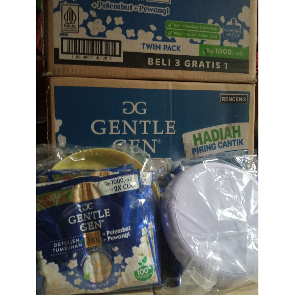 Gentle gen detergen  1 dus kartonan