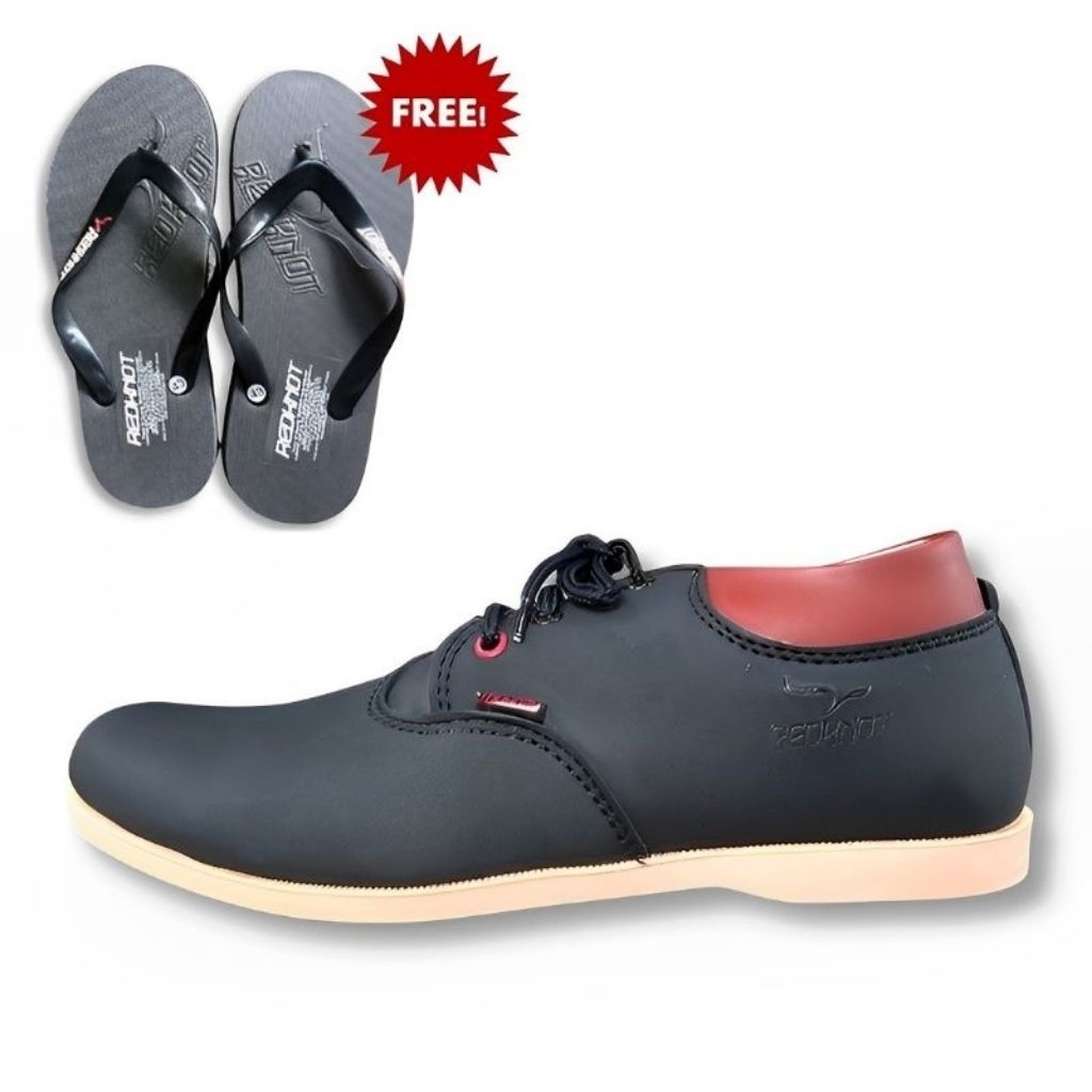 Sepatu Pria Original Redknot Revo Black - Size 43