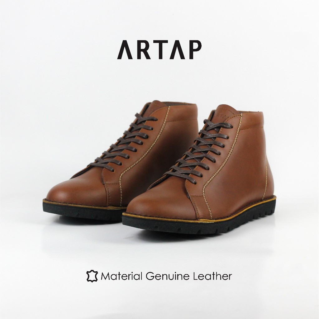 ARTAP - Daro CH Tan - Sepatu Boot Kulit Asli