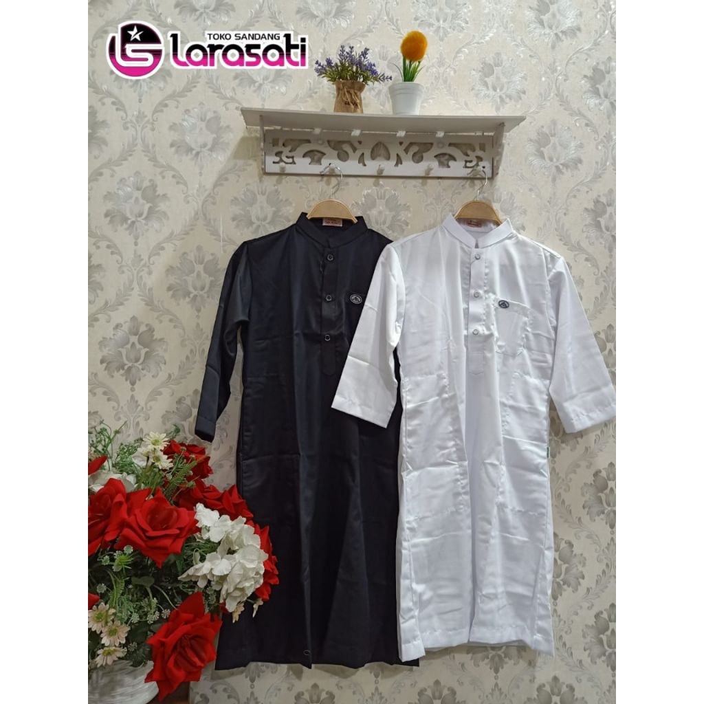 BAJU GAMIS ANAK LAKI-LAKI POLOS MAJIDAH