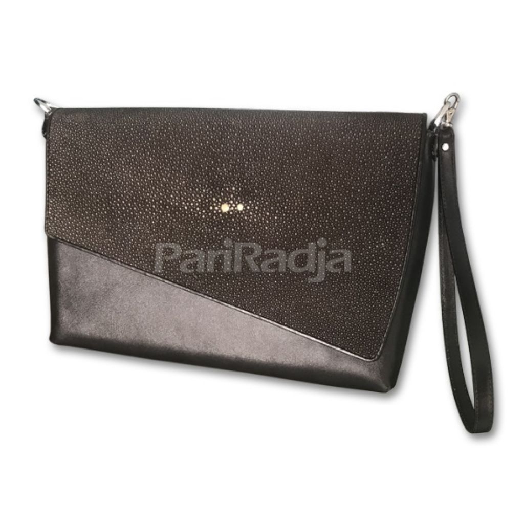 Pariradja Tas Wanita Kulit Ikan Pari Asli Model Selempang