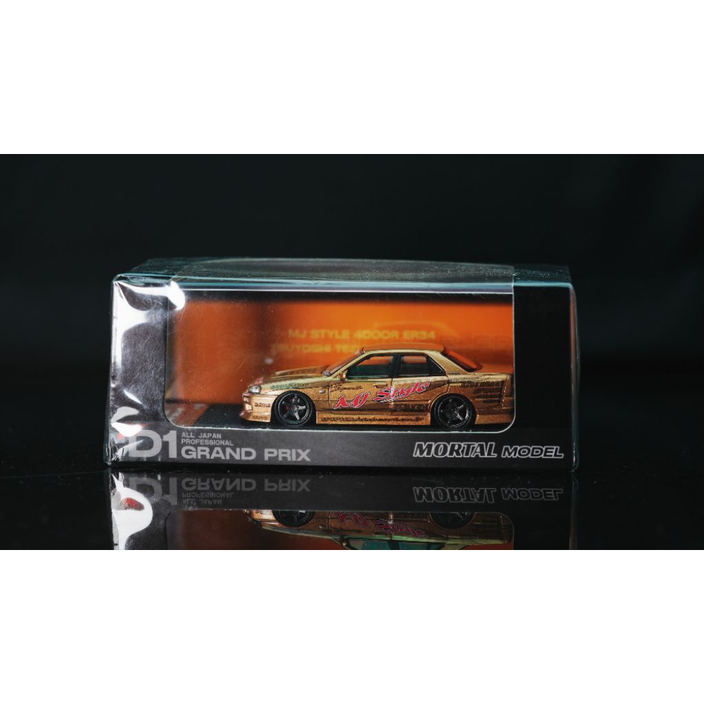 Minigt Mortal Tarmac Nissan ER34 Blitz Gold Edition