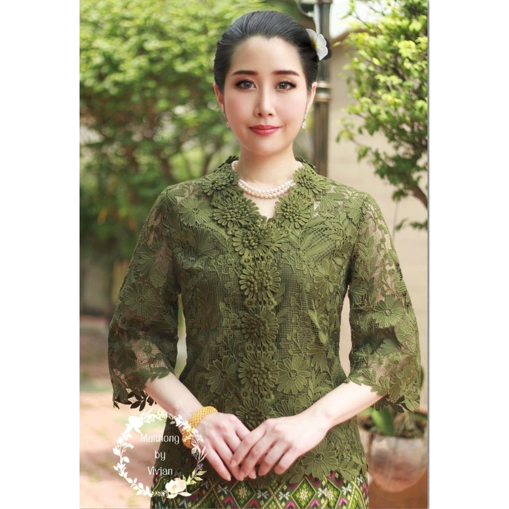 Blouse Maithong Premium Import Bangkok Kemeja Wanita Blouse Modis