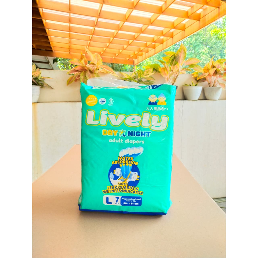 LIVELY POPOK PEREKAT DEWASA UKURAN L SATUAN PER PCS
