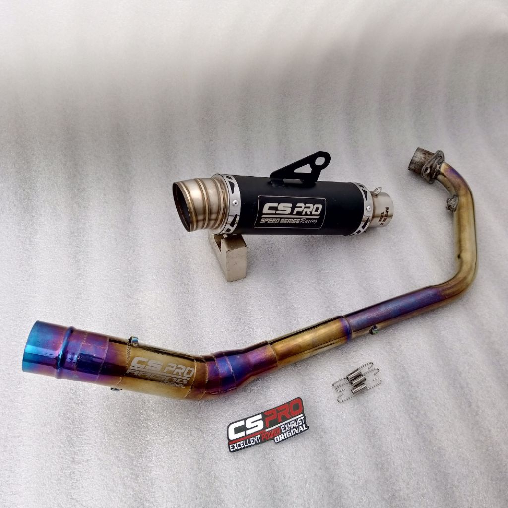 KNALPOT RACING SATRIA Vixion R15 tiger ORI CS PRO