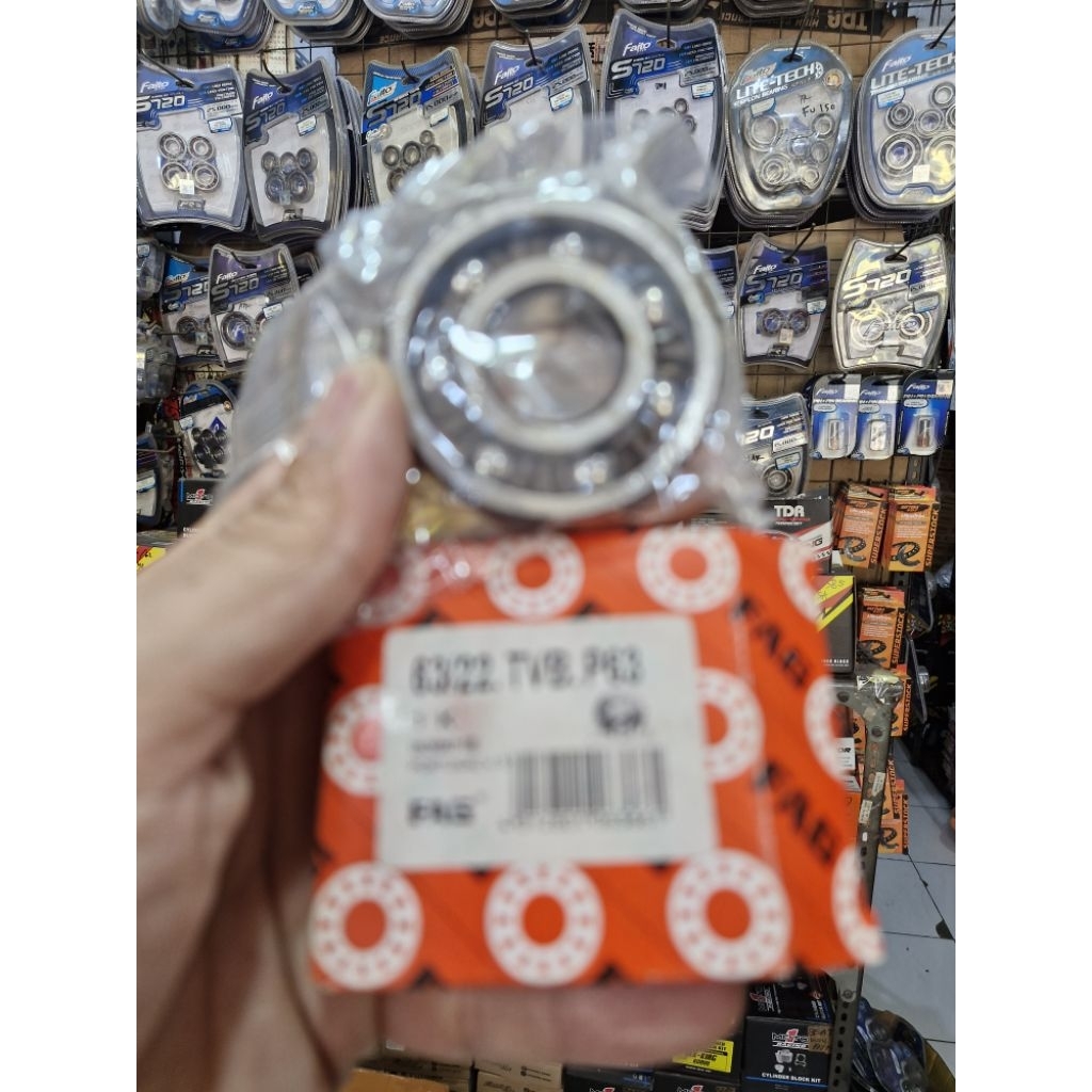 bearing klaher leher high speed 6322 63/22 mesin krug as krugas highspeed harga per 1 biji racing su