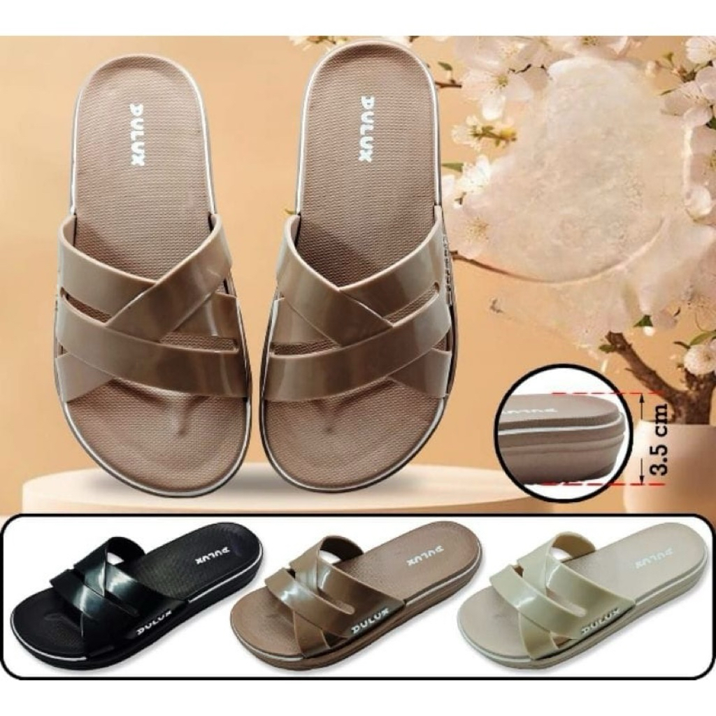 DULUX sandal selop wanita sandal cewe kereta ringan 663B