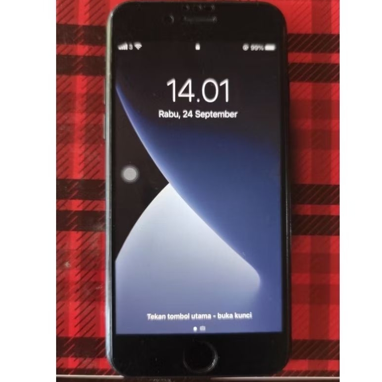 Iphone 7 128GB second ex inter jet black